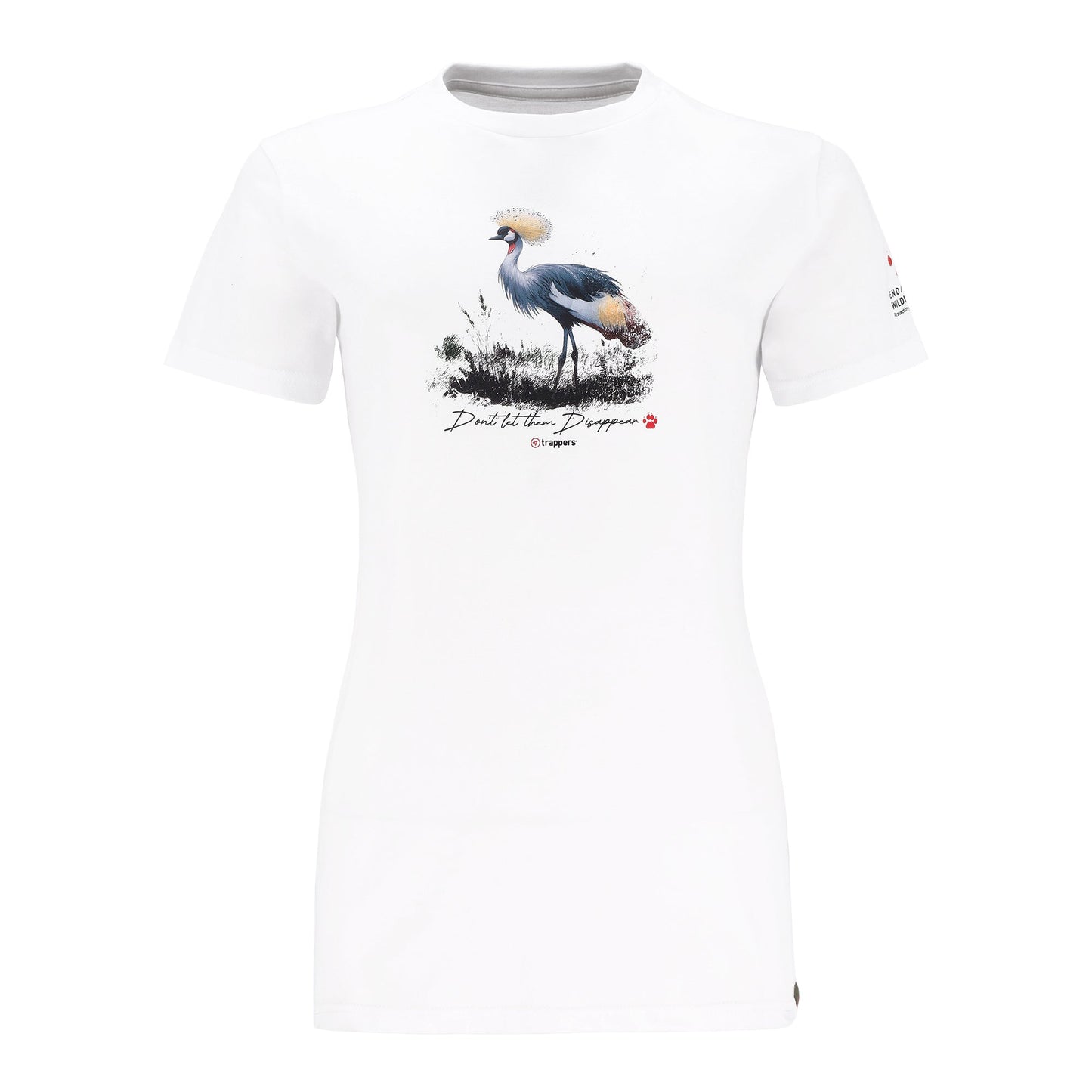 Trappers EWT Ladies Blue Crane T-shirt