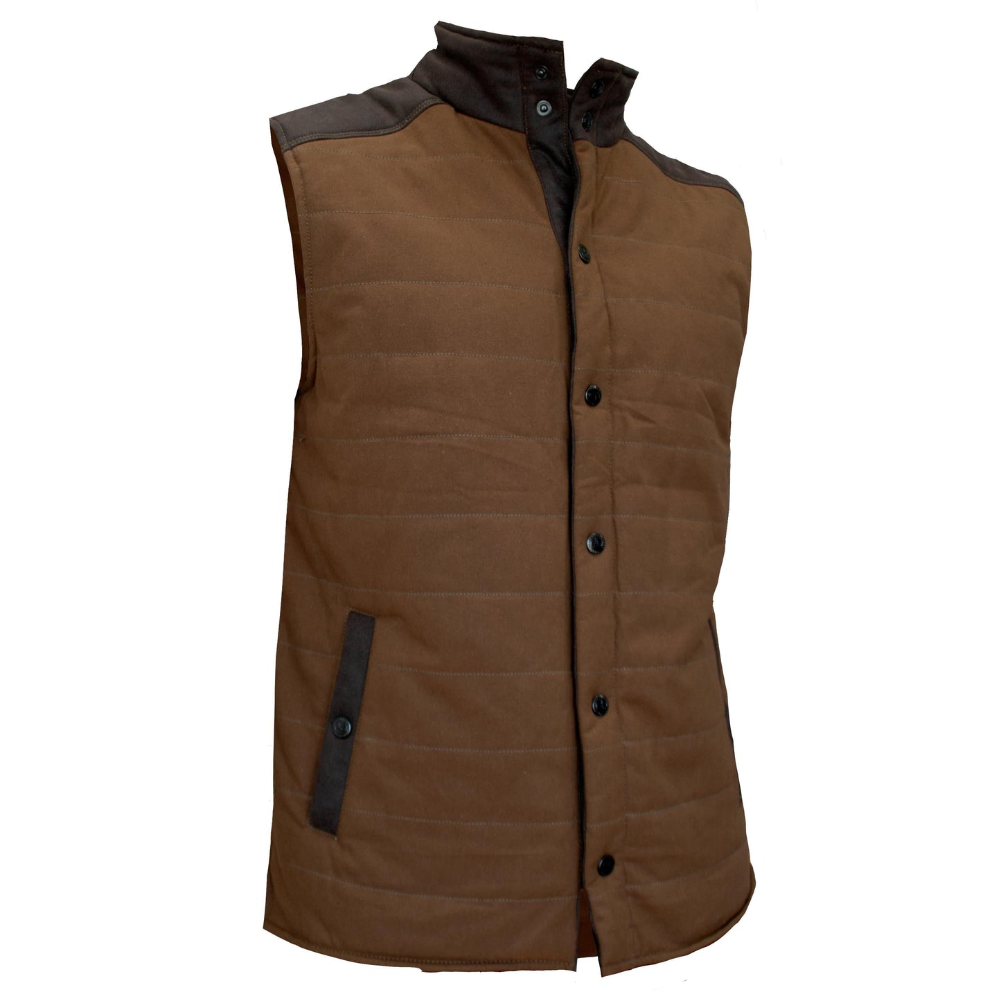 Wildebees Elite Washed Canvas Padded Gilet