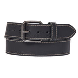Trappers Stitched Leather Belt