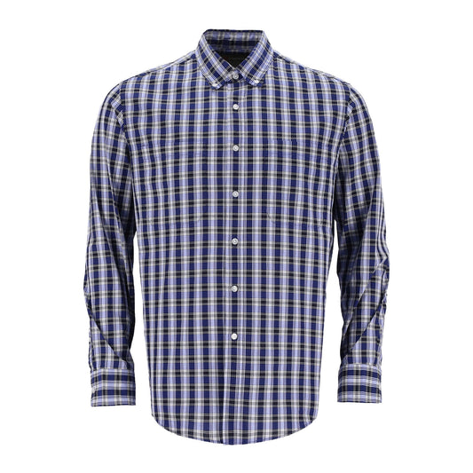 Trappers Long Sleeve Double Pocket Check Shirt