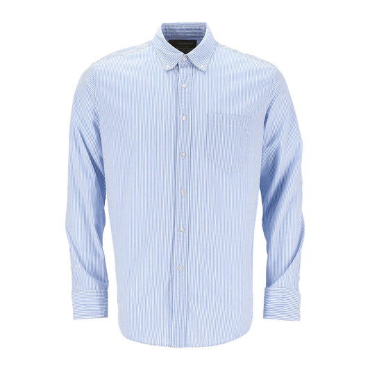 Trappers Long Sleeve Single Pocket Stripe Shirt