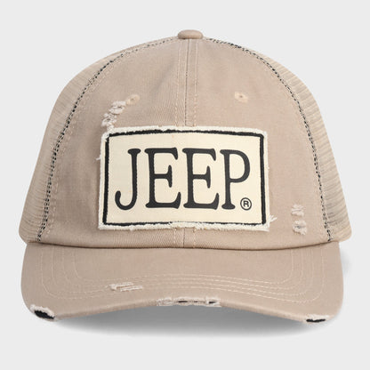 Jeep Distressed Trucker Cap