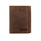 Bossi Heritage Leather Trifold Wallet