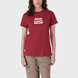 Jeep Ladies Grill Foil Print T-shirt
