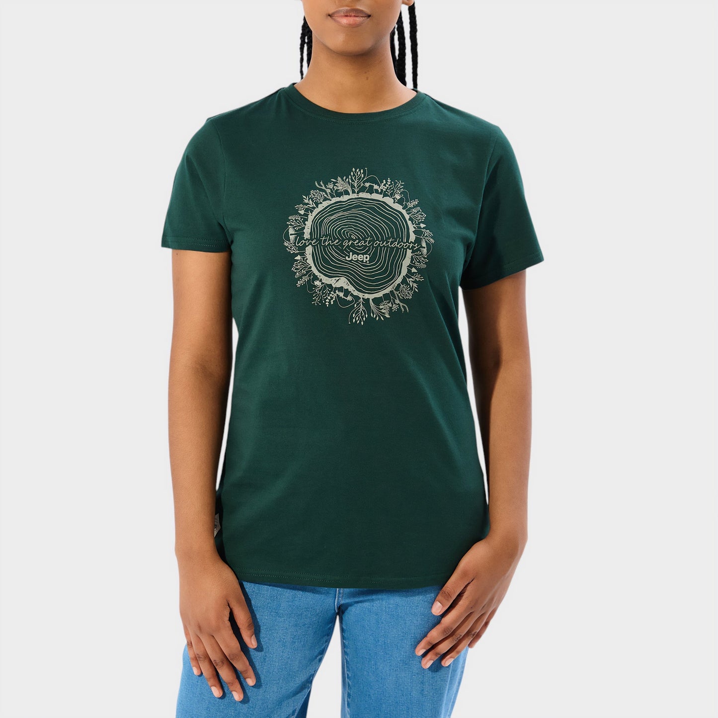 Jeep Ladies Love The Great Outdoors T-shirt