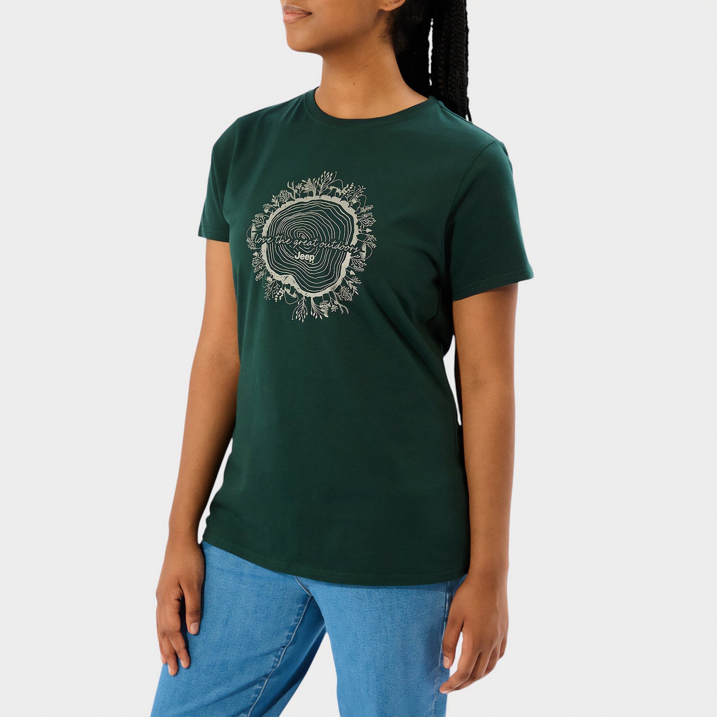 Jeep Ladies Love The Great Outdoors T-shirt