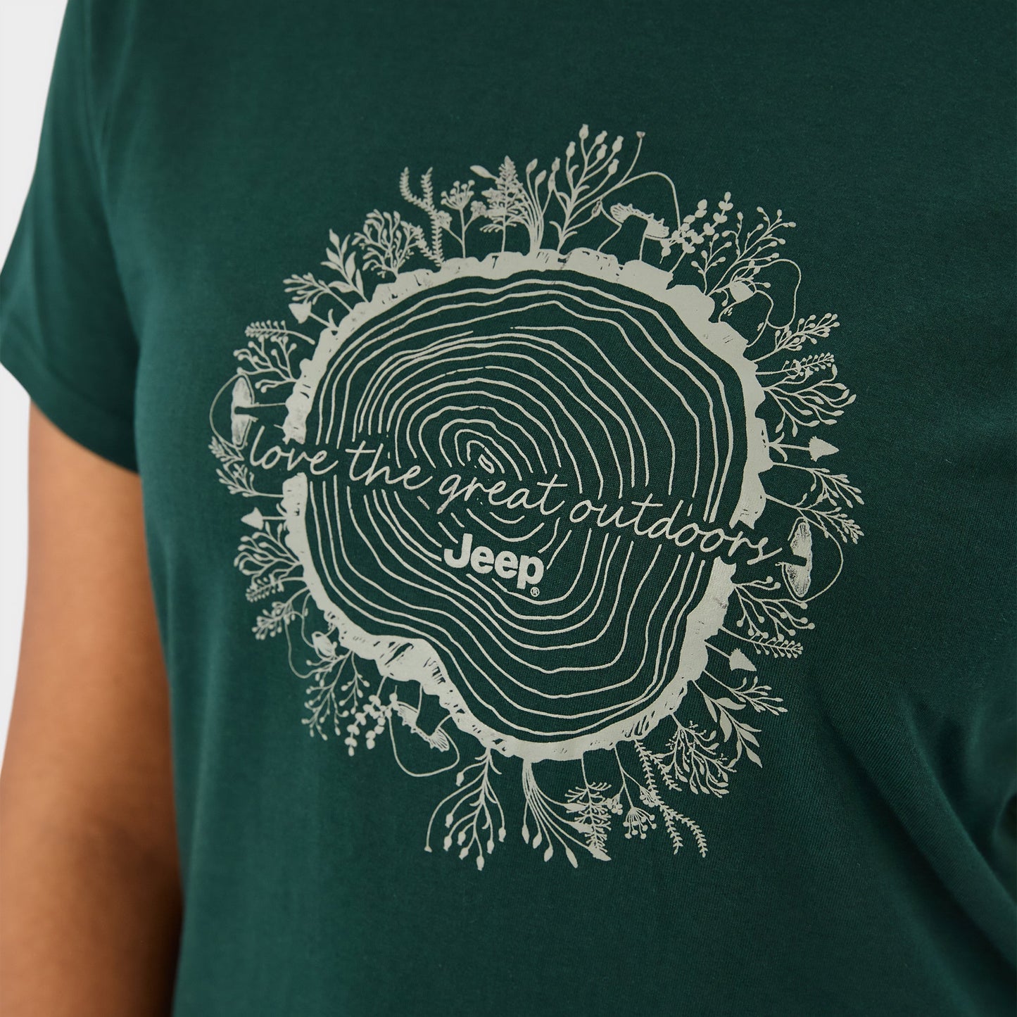 Jeep Ladies Love The Great Outdoors T-shirt