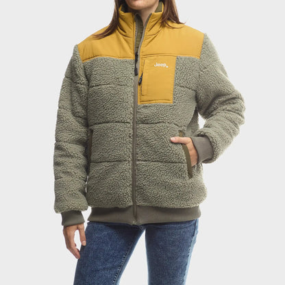 Jeep Ladies Shero Reversible Puffer Jacket