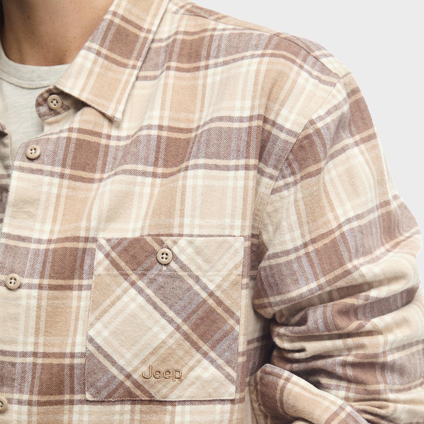 Jeep Ladies Flannel Shirt