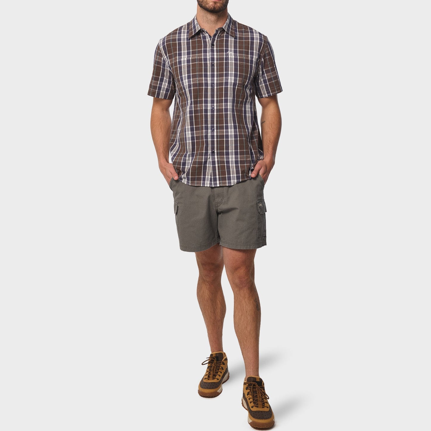 Jeep Yarn Dye Check Shirt