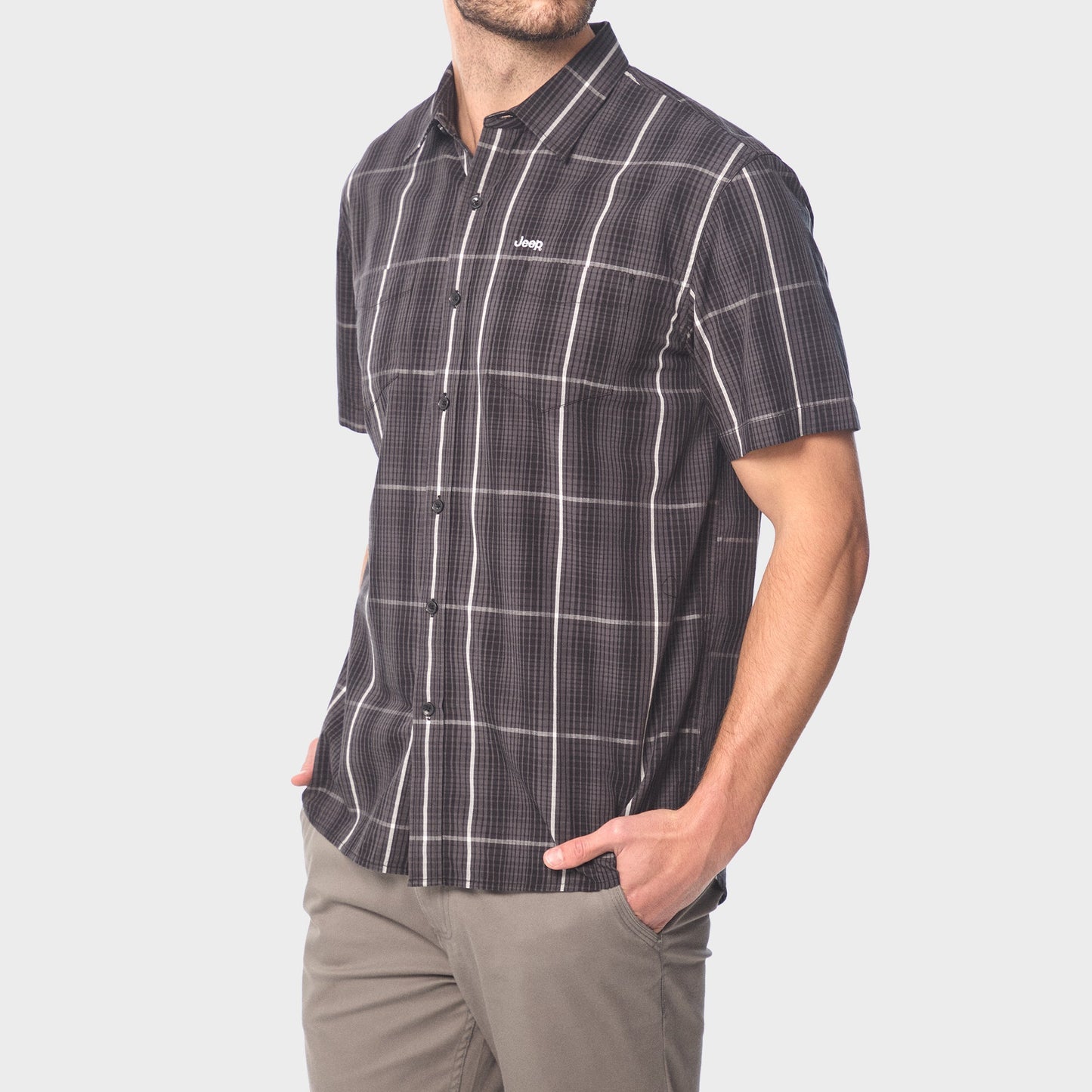 Jeep Yarn Dye Check Shirt
