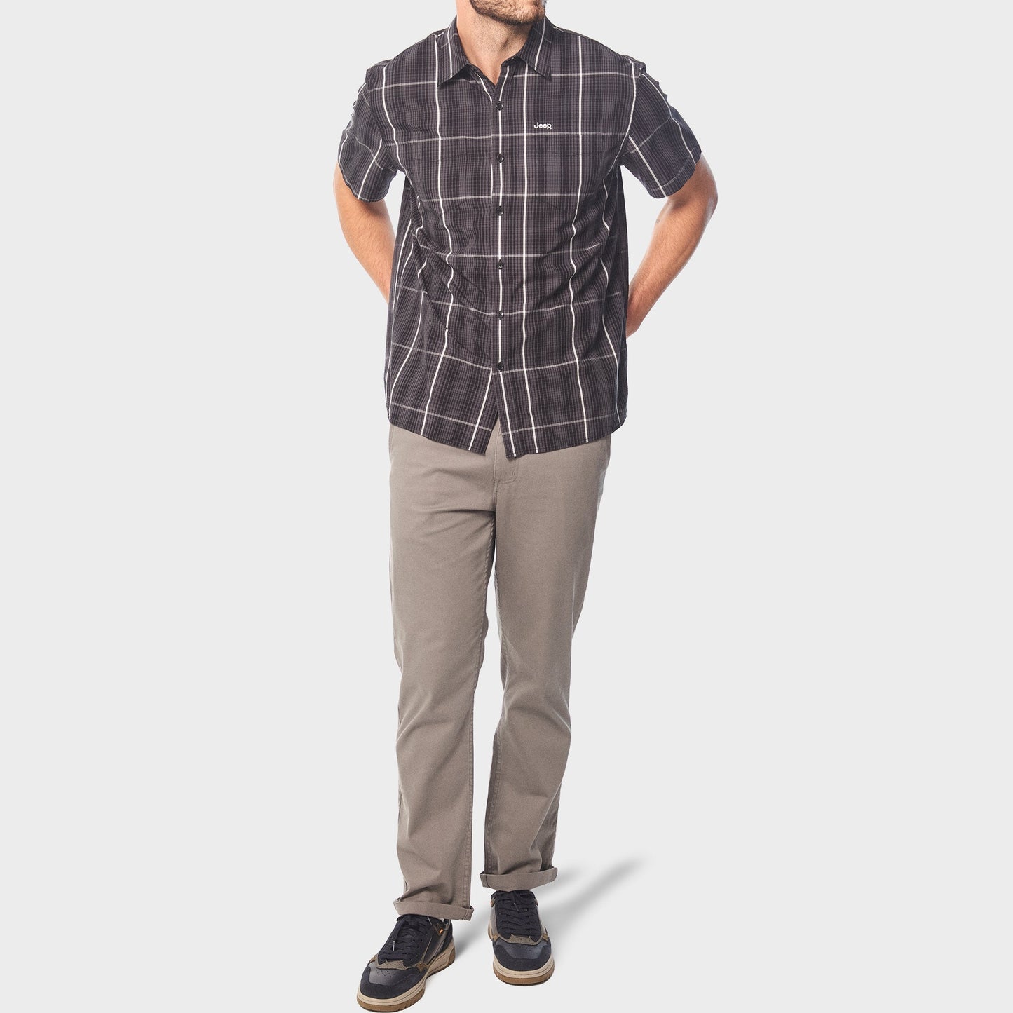 Jeep Yarn Dye Check Shirt