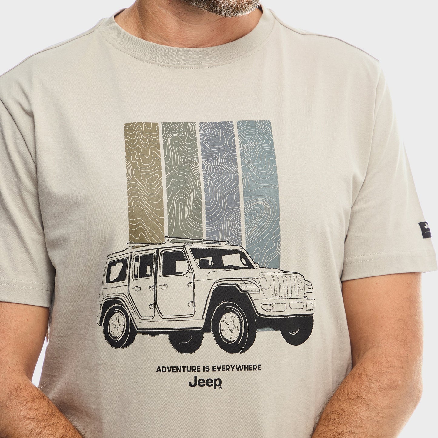 Jeep Fashion Print T-shirt