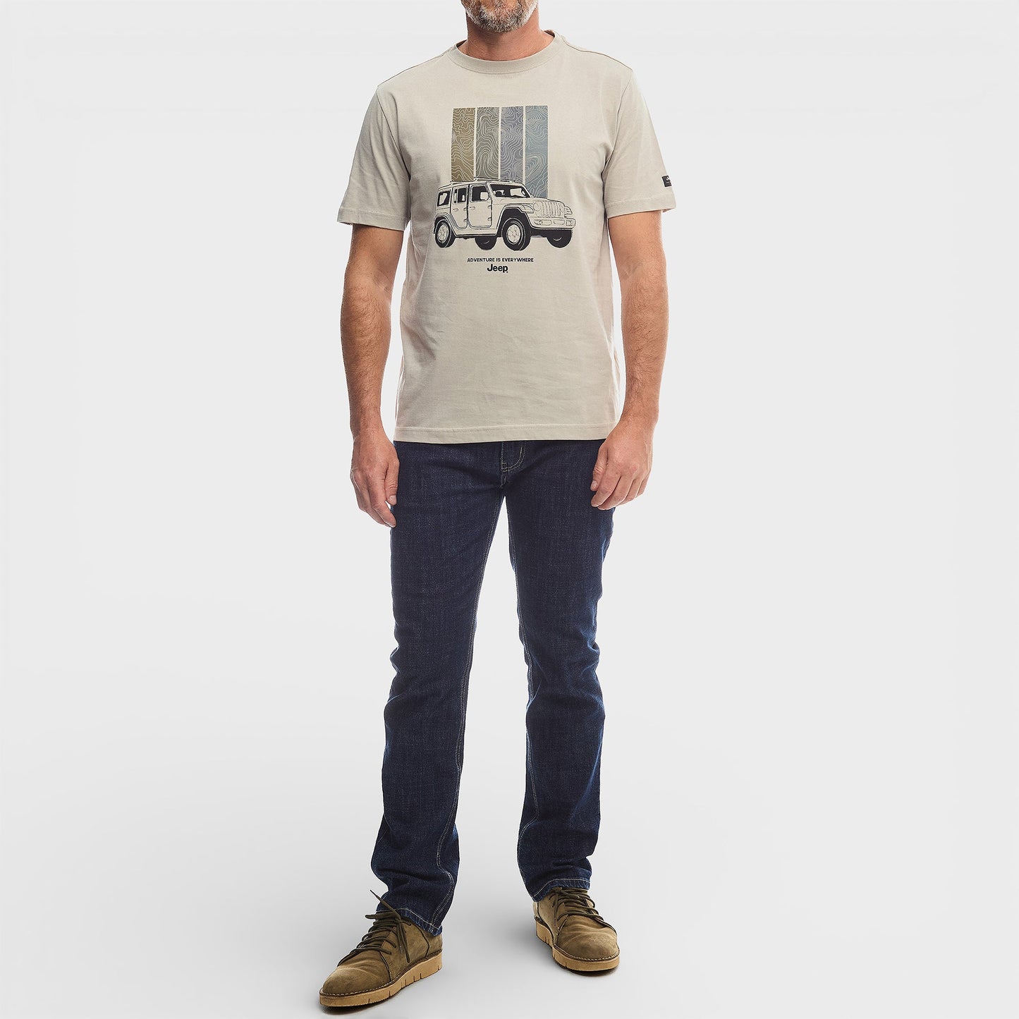 Jeep Fashion Print T-shirt