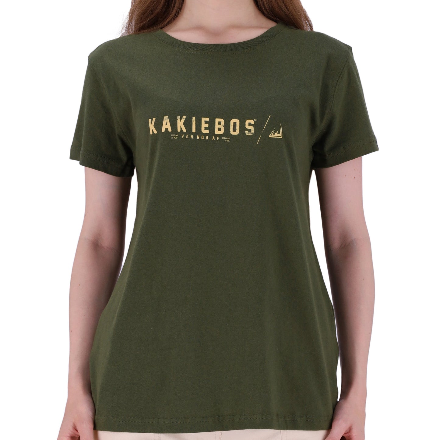 Kakiebos Ladies Classic Fit Logo T-Shirt
