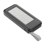 Red-E RLW-10 Power Bank With LED & Built in Cables