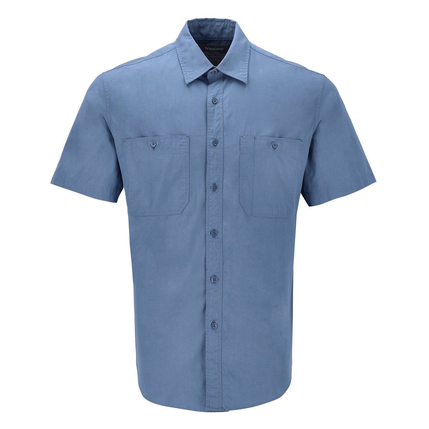 Trappers Plain Double Pocket Shirt