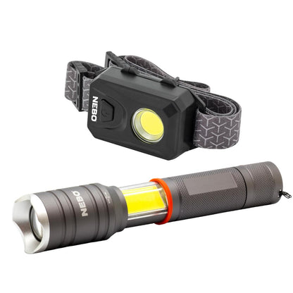 Nebo Tac Slyde + Headlamp Combo