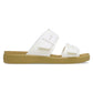 Crocs Ladies Brooklyn Buckle Low Wedge Sandal