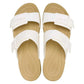 Crocs Ladies Brooklyn Buckle Low Wedge Sandal