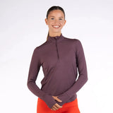 First Ascent Ladies Corefit 1/4 Zip Top